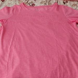 Talbot's pink tshirt